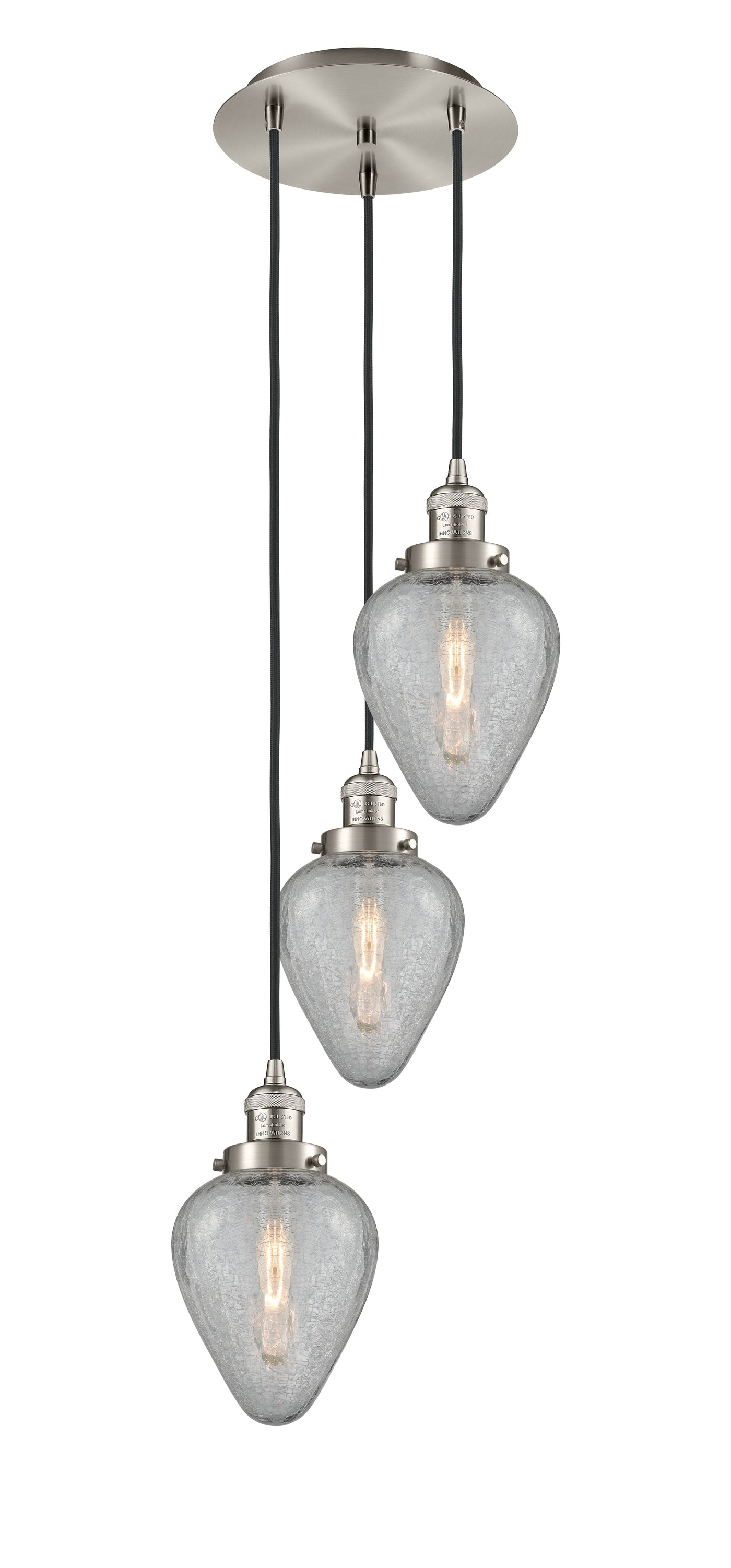 Franklin Restoration Multi Pendant Brass