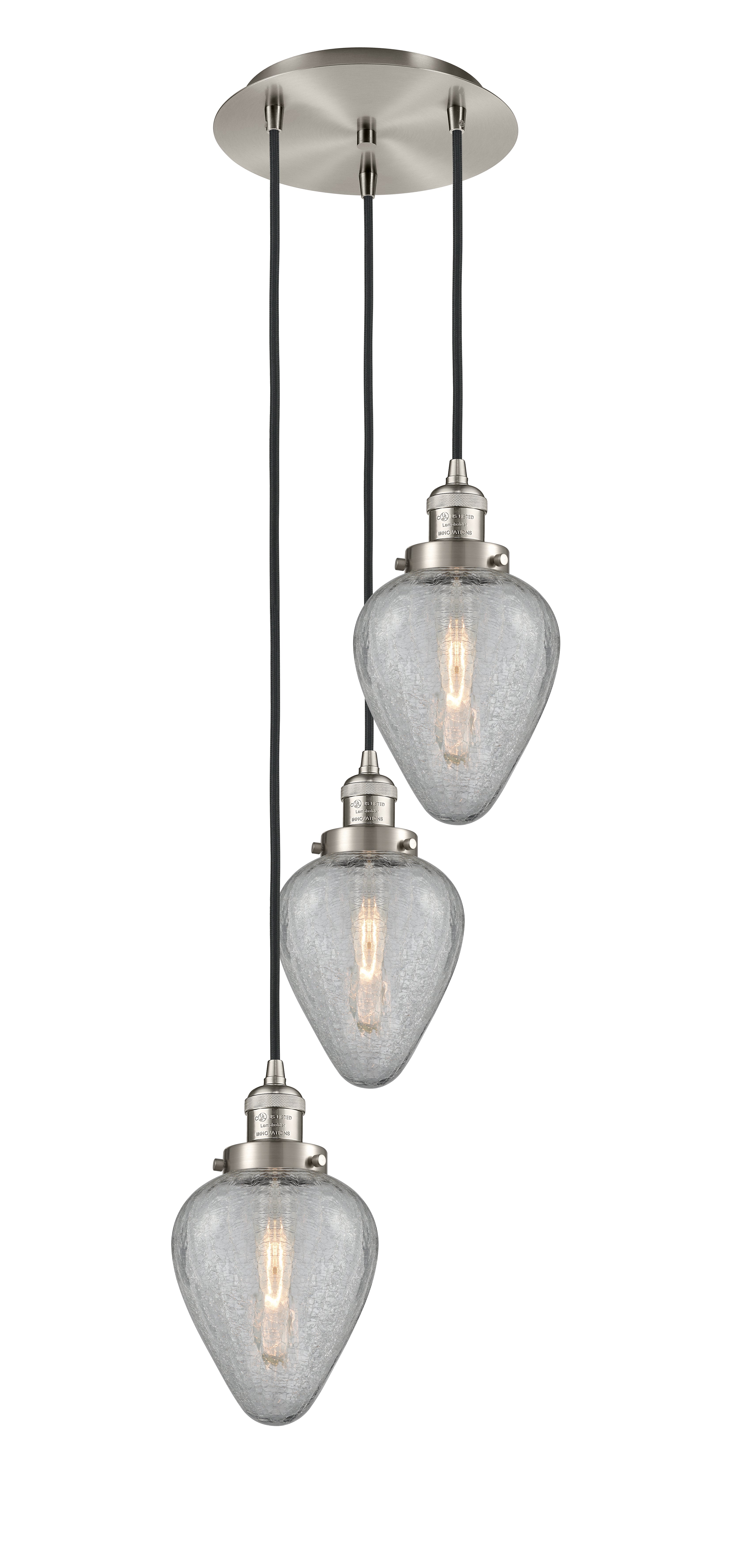 Franklin Restoration Multi Pendant Brass