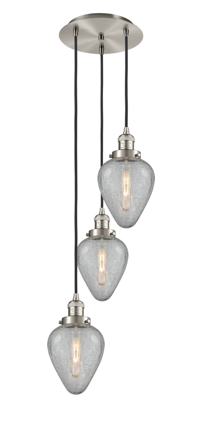 Franklin Restoration Multi Pendant Brass