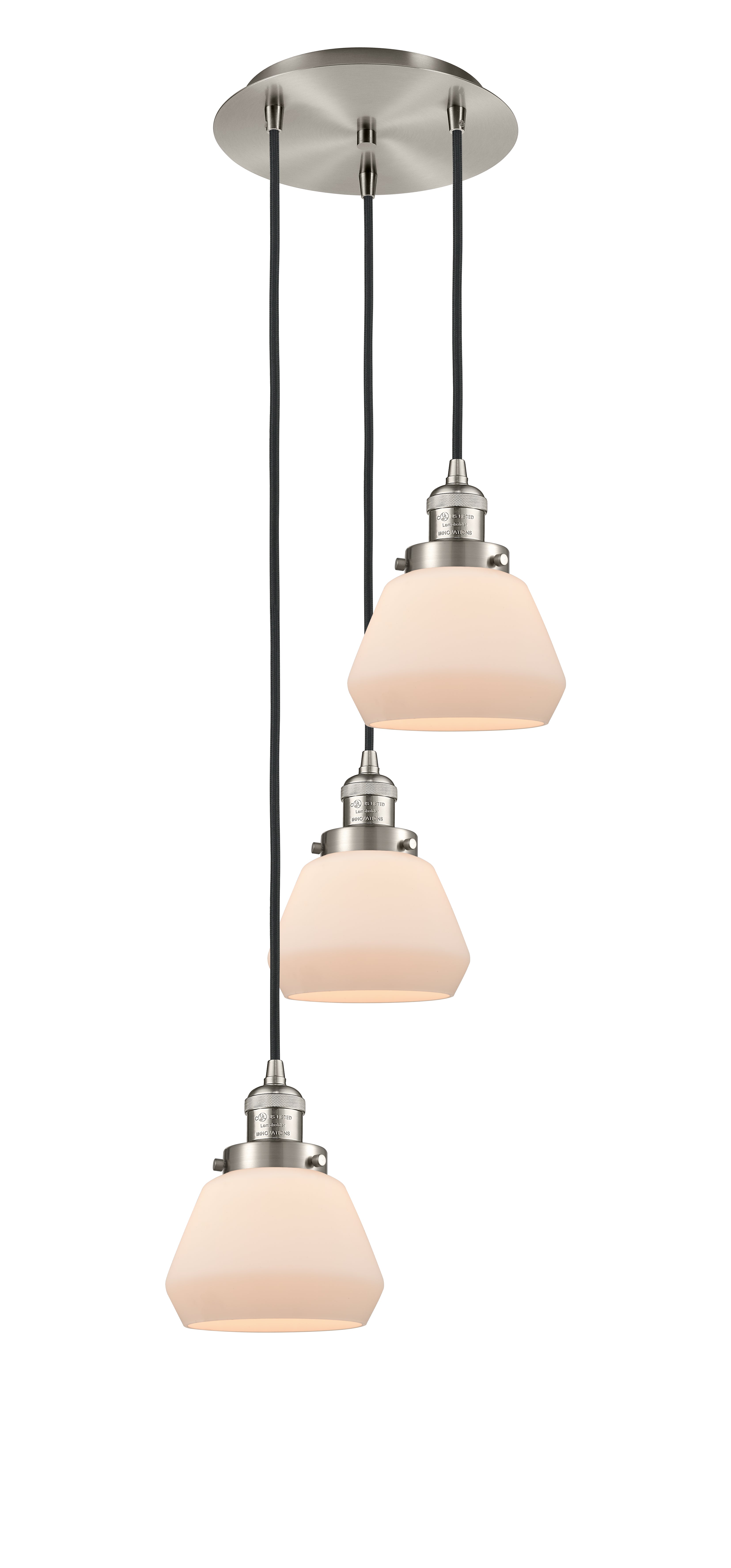 Franklin Restoration Multi Pendant Antique Brass