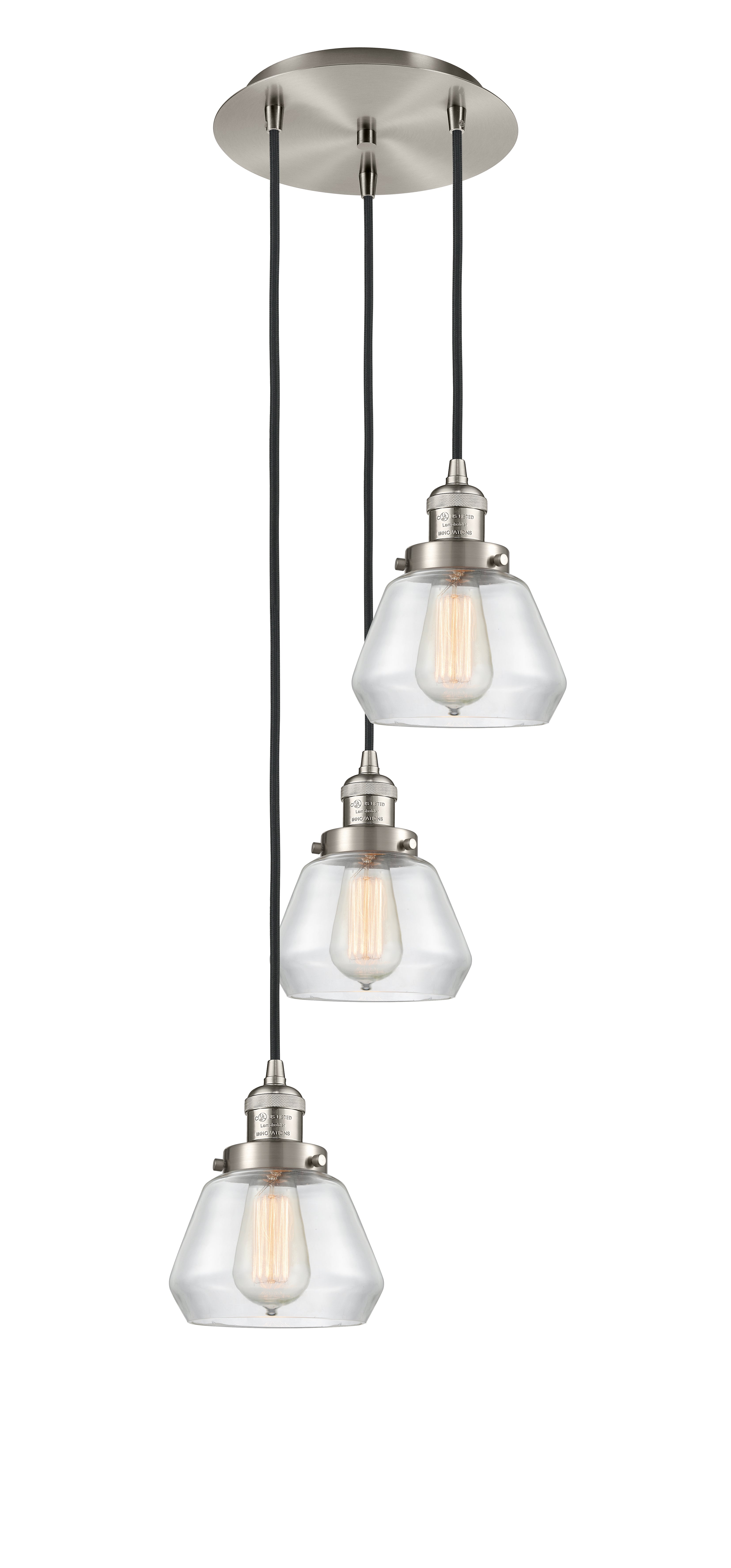 Franklin Restoration Multi Pendant Antique Brass