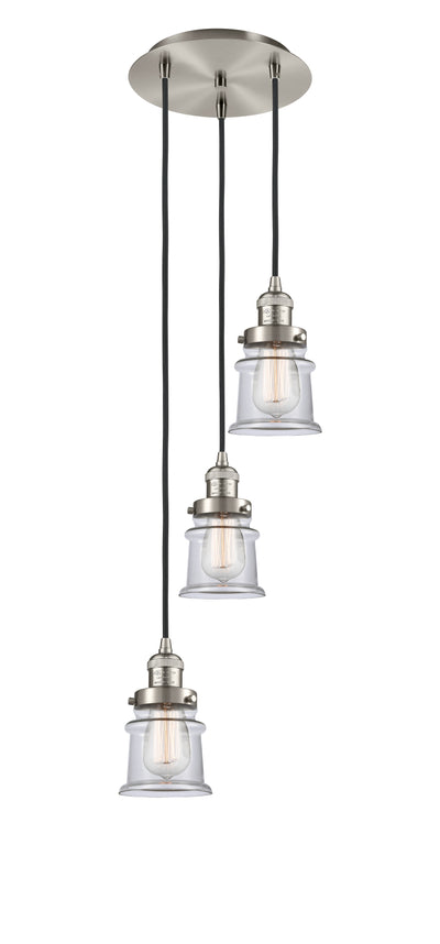 Franklin Restoration Multi Pendant Antique Brass