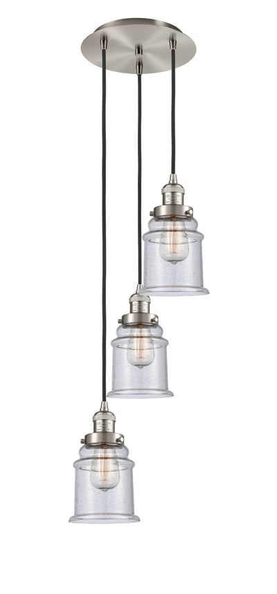 Franklin Restoration Multi Pendant Antique Brass