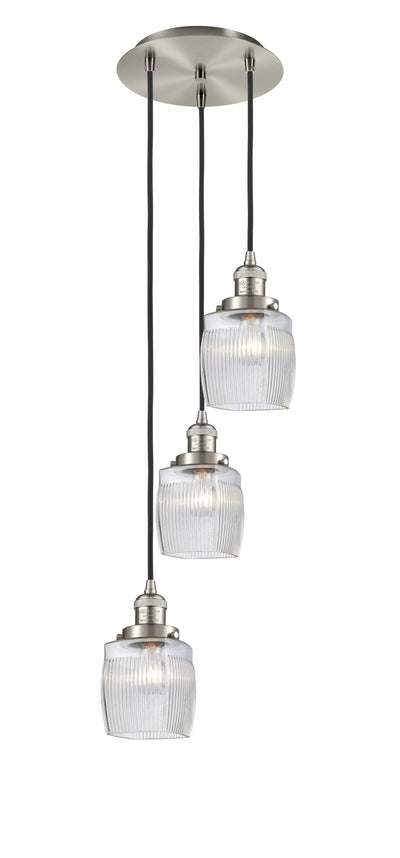 Franklin Restoration Multi Pendant Brass Steel