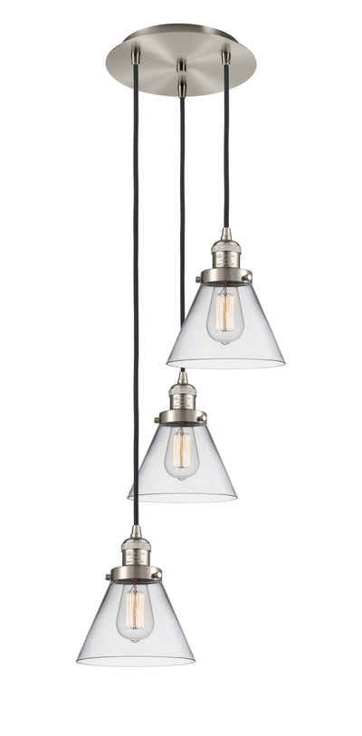 Franklin Restoration Multi Pendant Antique Brass
