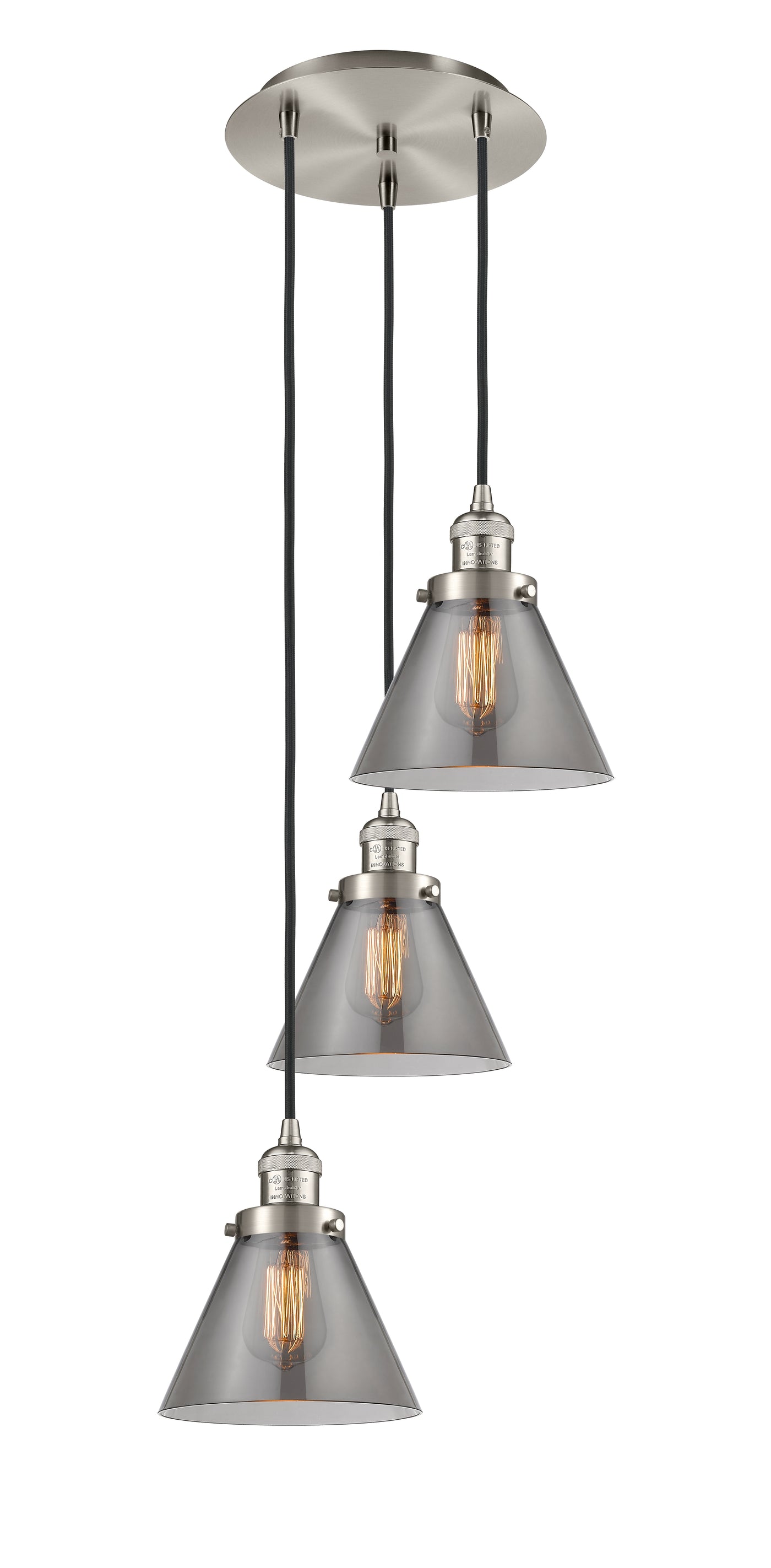 Franklin Restoration Multi Pendant Antique Brass