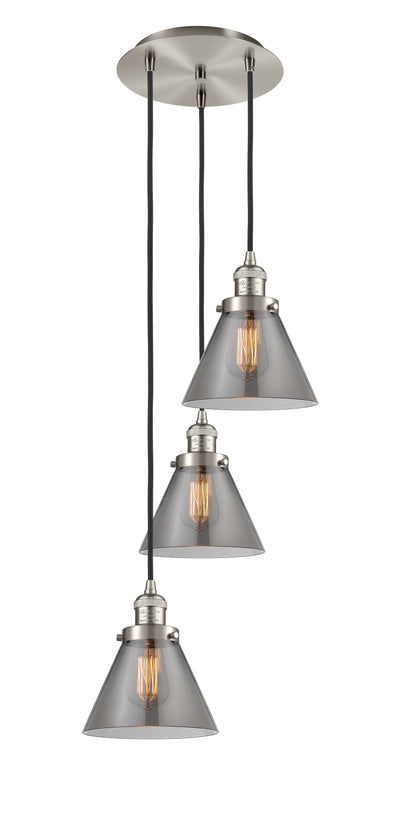 Franklin Restoration Multi Pendant Antique Brass