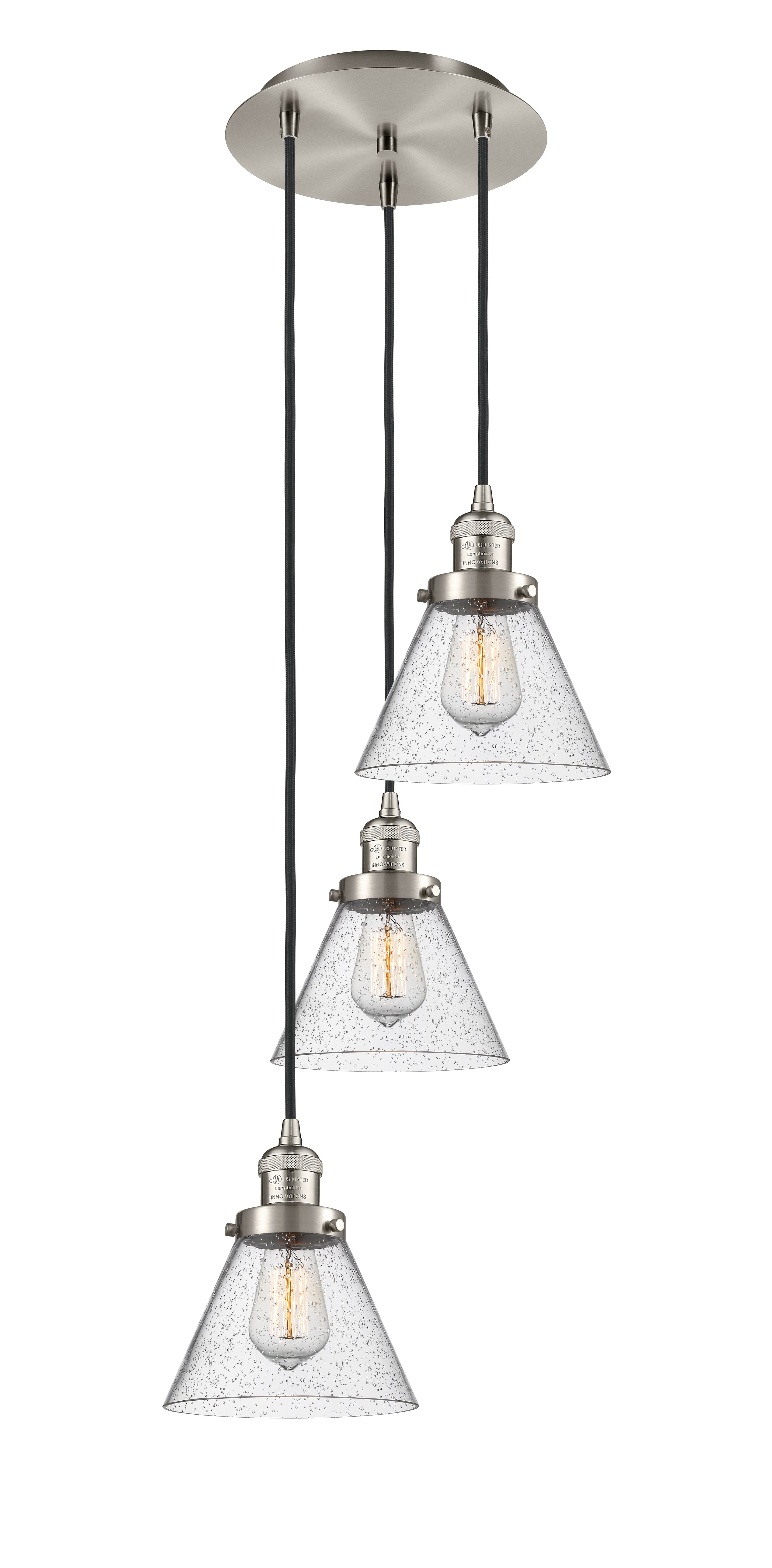 Franklin Restoration Multi Pendant Antique Brass
