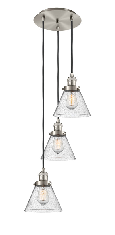 Franklin Restoration Multi Pendant Antique Brass