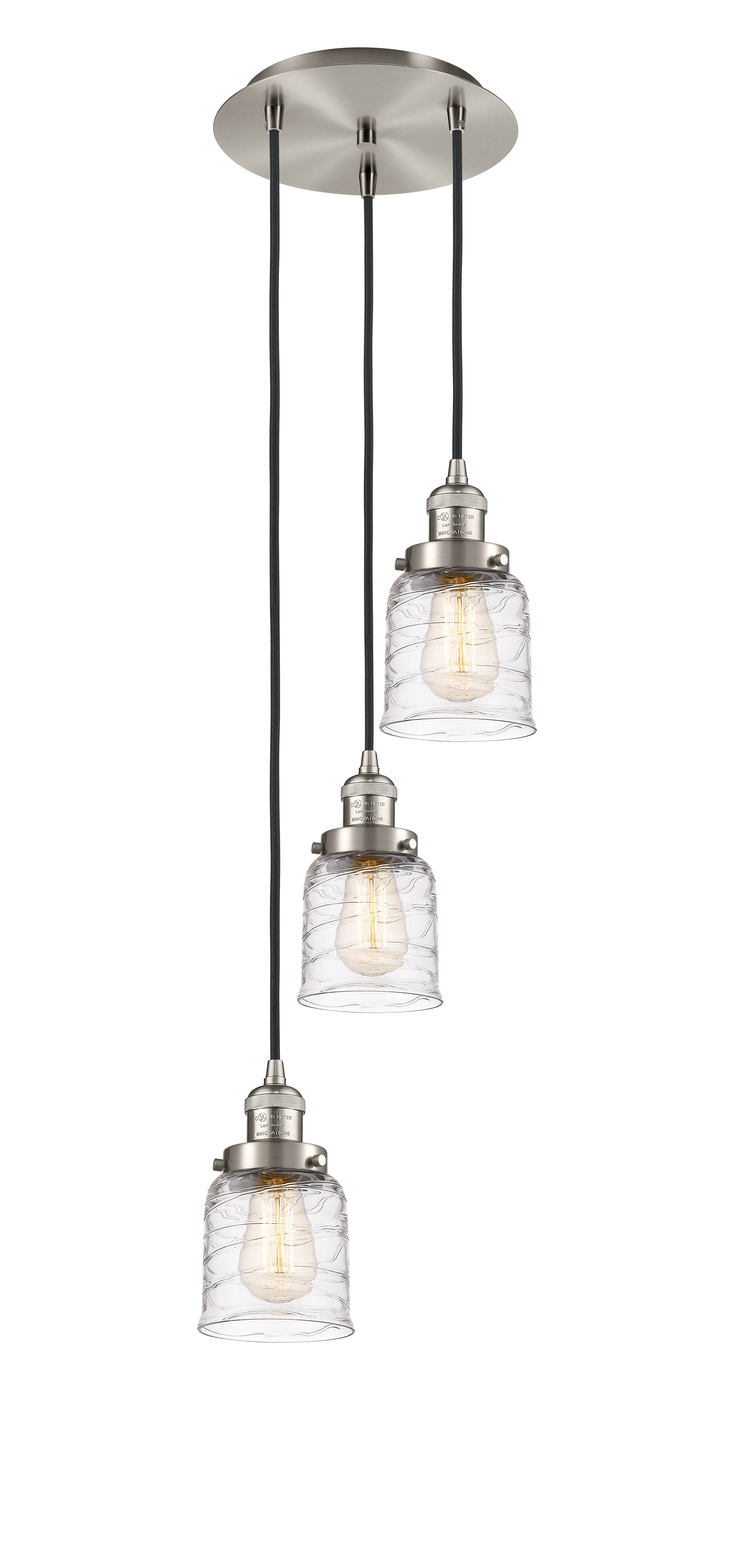Franklin Restoration Multi Pendant Antique Brass