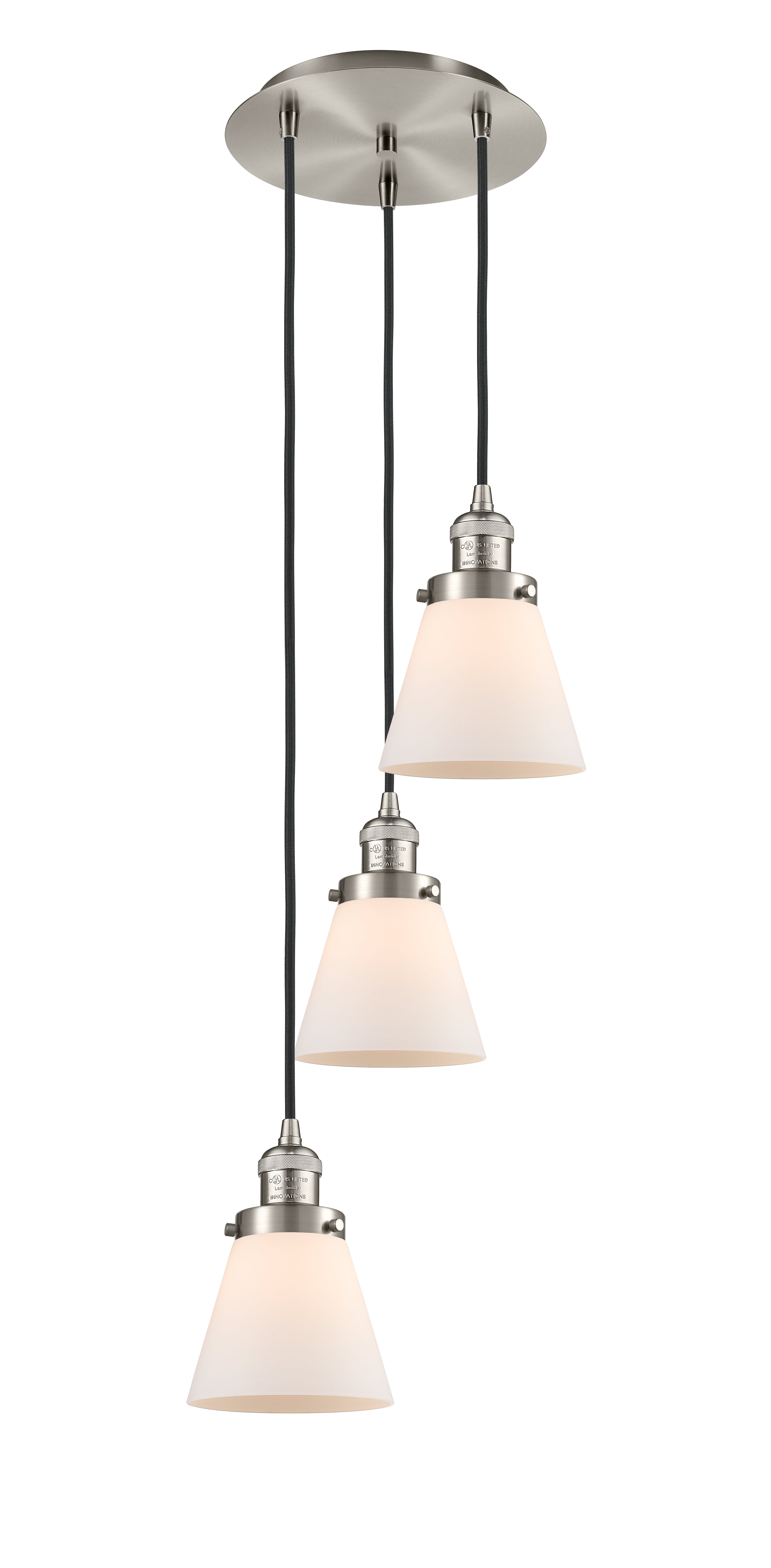 Franklin Restoration Multi Pendant Antique Brass