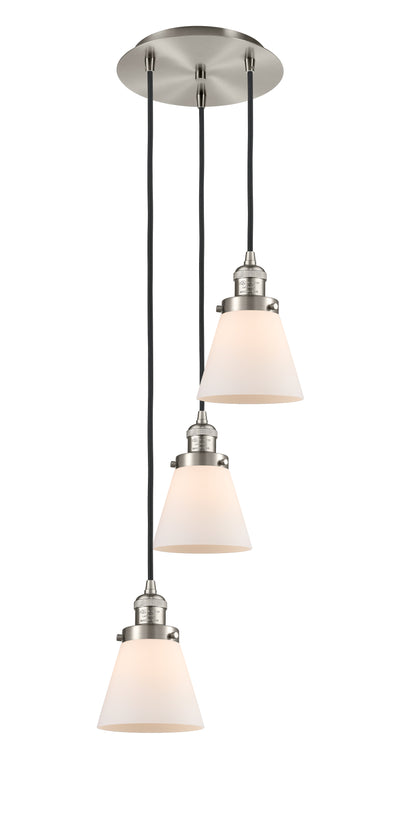 Franklin Restoration Multi Pendant Antique Brass