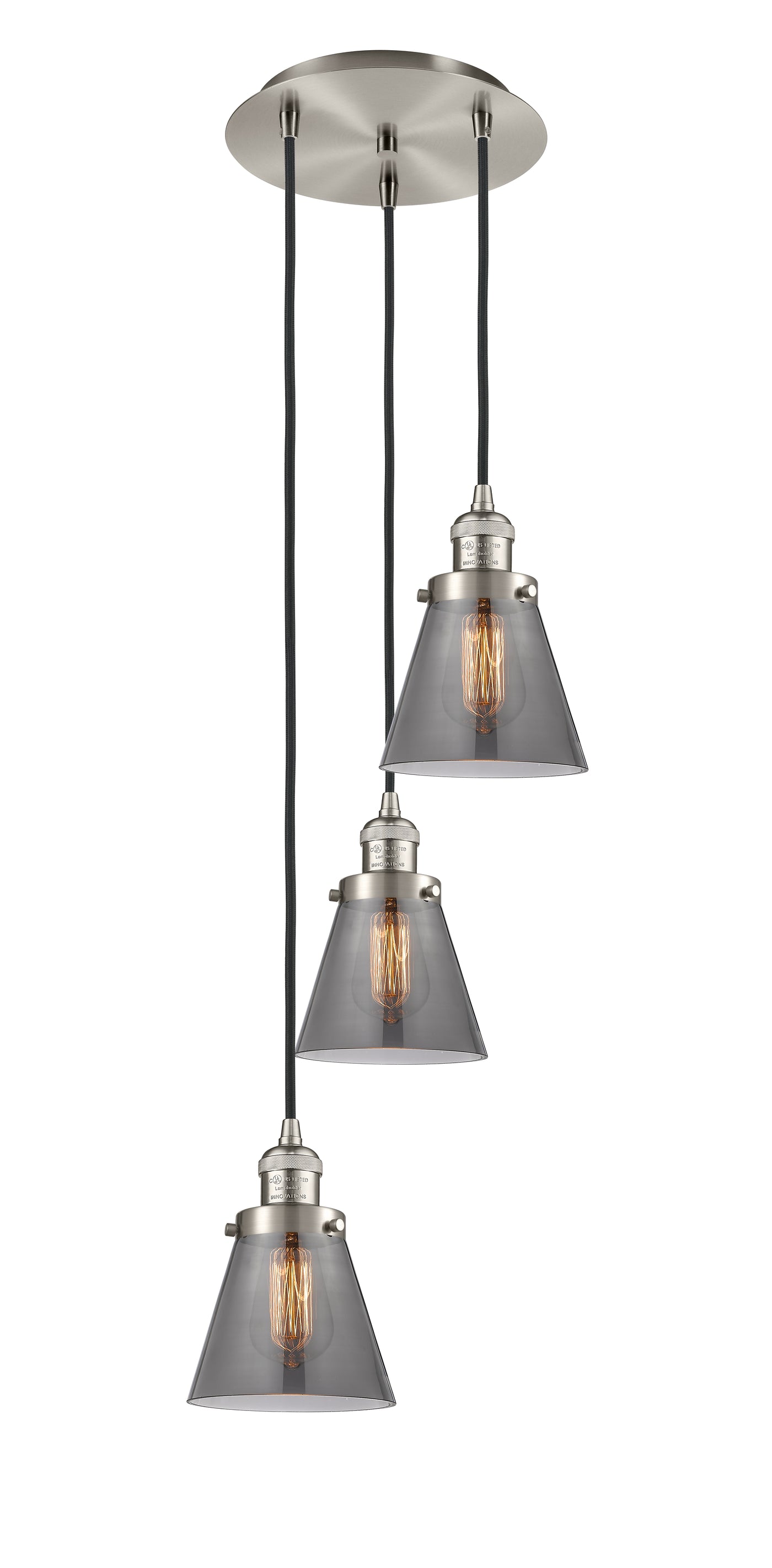 Franklin Restoration Multi Pendant Antique Brass