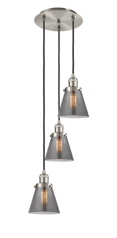 Franklin Restoration Multi Pendant Antique Brass