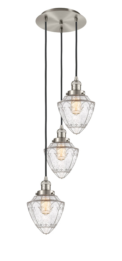 Franklin Restoration Multi Pendant Antique Brass