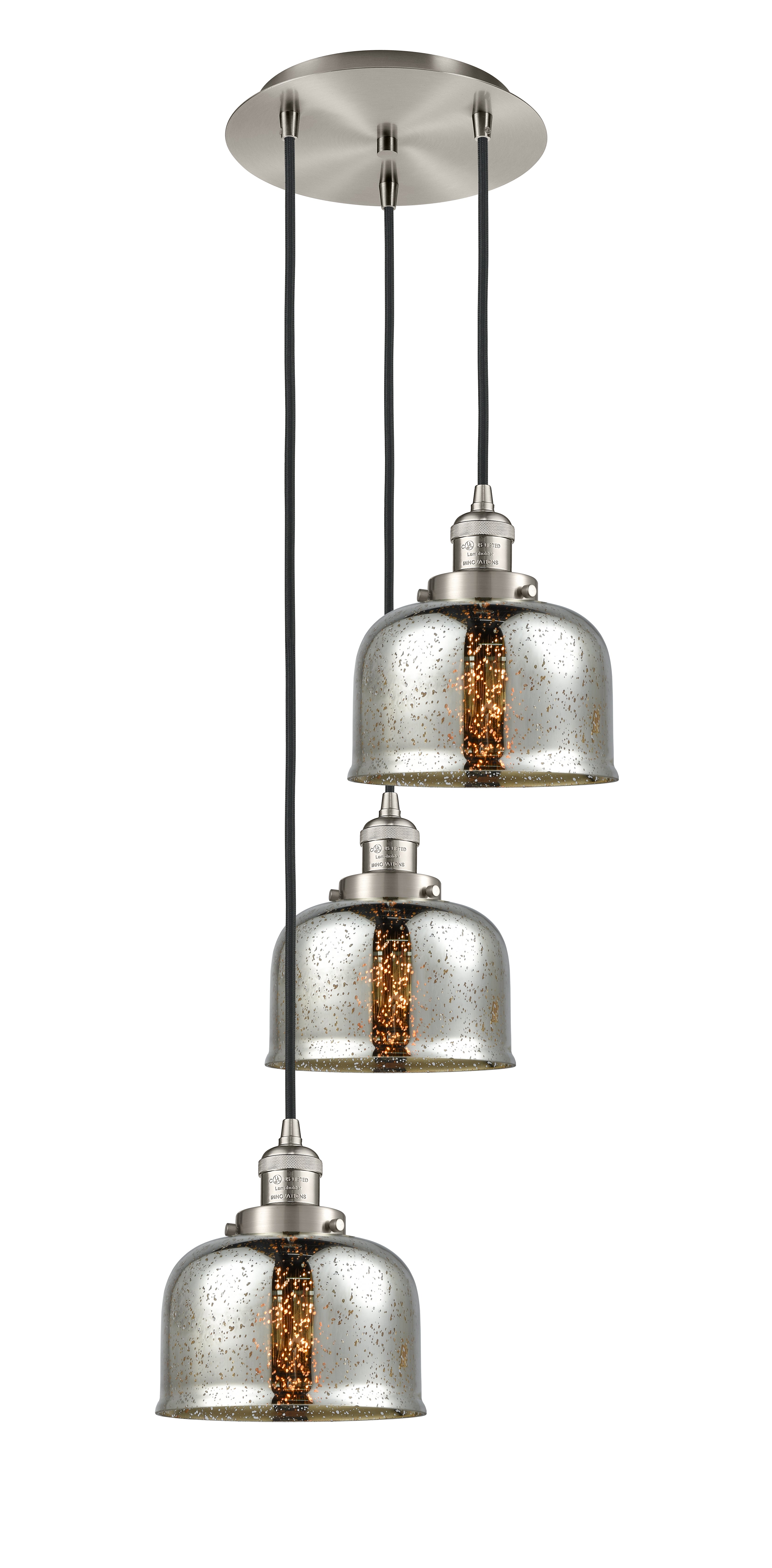 Franklin Restoration Multi Pendant Antique Brass