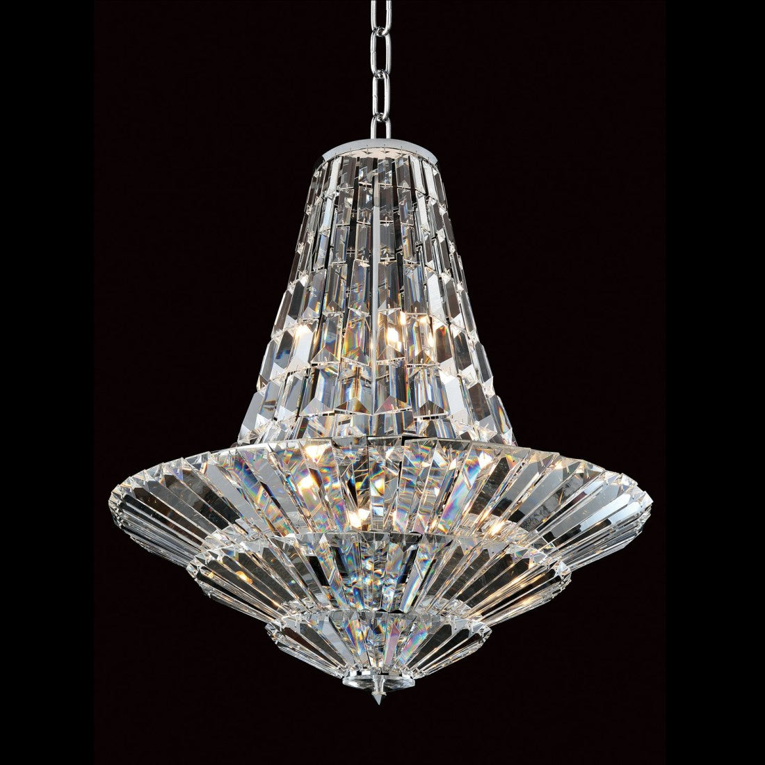 28'' Auletta 12 Light Chrome Chandelier
