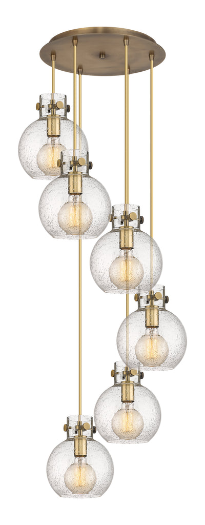 Downtown Urban Multi Pendant Brushed Brass