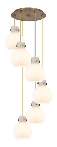 Downtown Urban Multi Pendant Brushed Brass