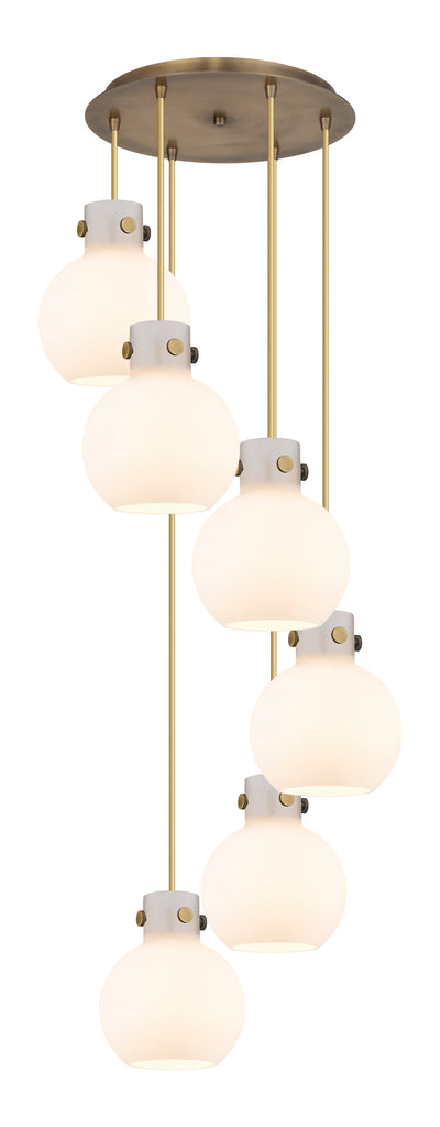 Downtown Urban Multi Pendant Brushed Brass