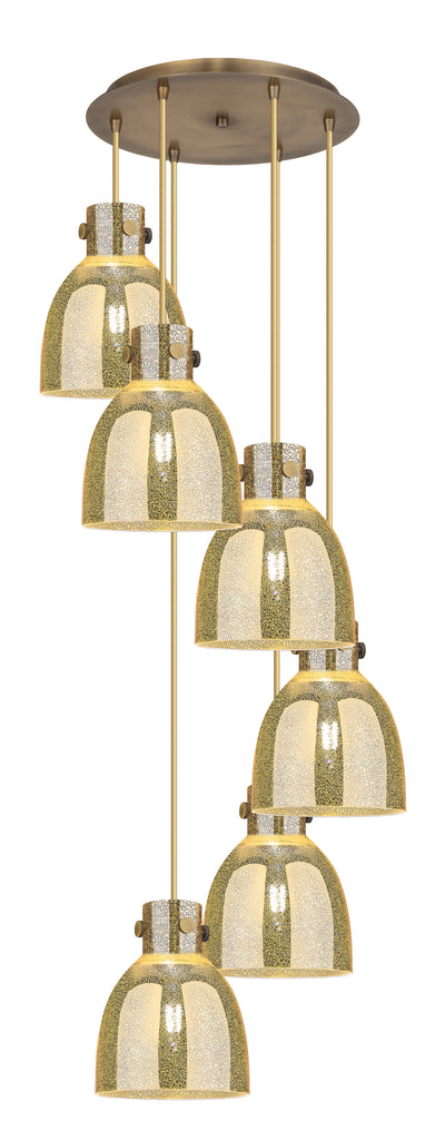 Downtown Urban Multi Pendant Brushed Brass