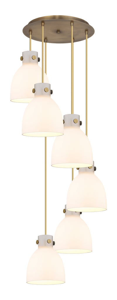 Downtown Urban Multi Pendant Brushed Brass