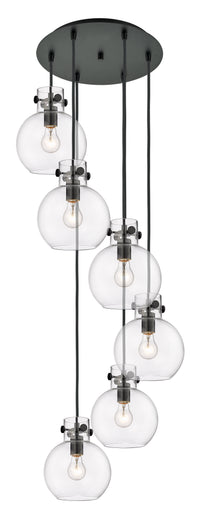 Downtown Urban Multi Pendant Brushed Brass