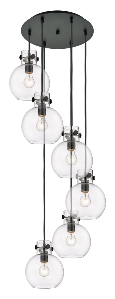 Downtown Urban Multi Pendant Brushed Brass