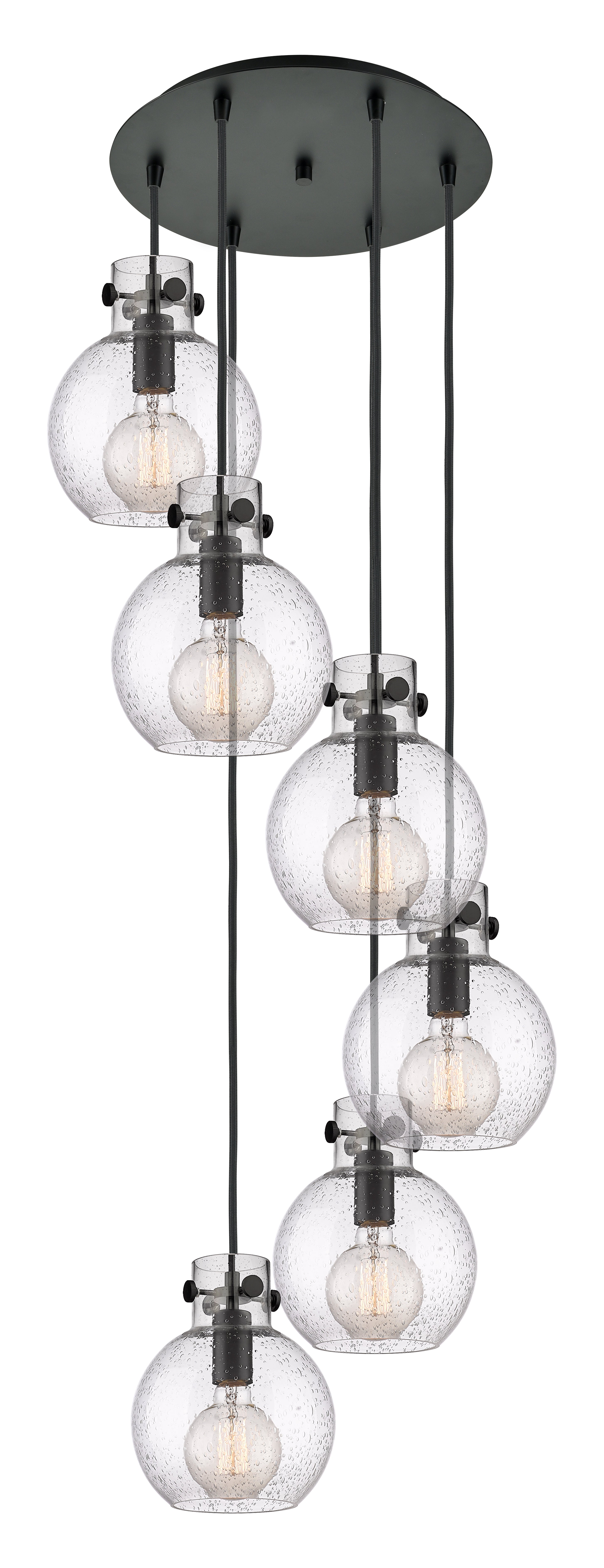Downtown Urban Multi Pendant Brushed Brass