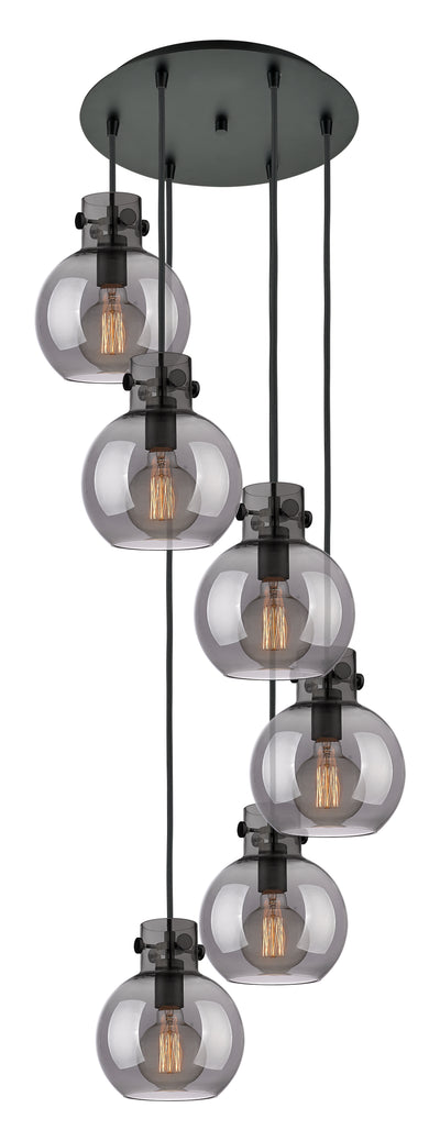Downtown Urban Multi Pendant Brushed Brass