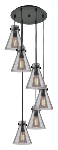 Downtown Urban Multi Pendant Brass Finish