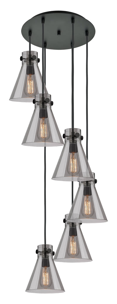 Downtown Urban Multi Pendant Brass Finish