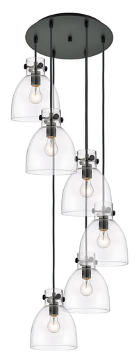 Downtown Urban Multi Pendant Brushed Brass