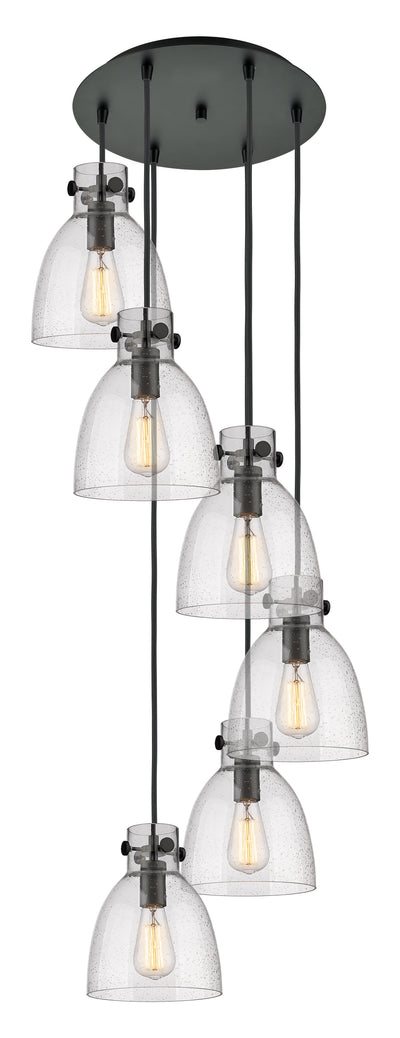 Downtown Urban Multi Pendant Brushed Brass