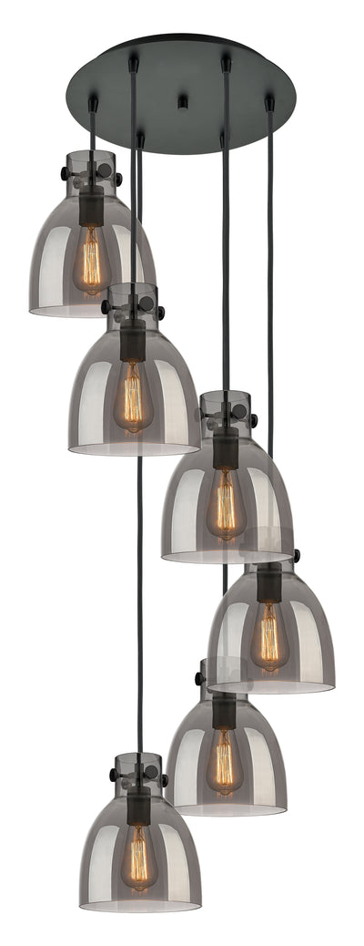 Downtown Urban Multi Pendant Brushed Brass