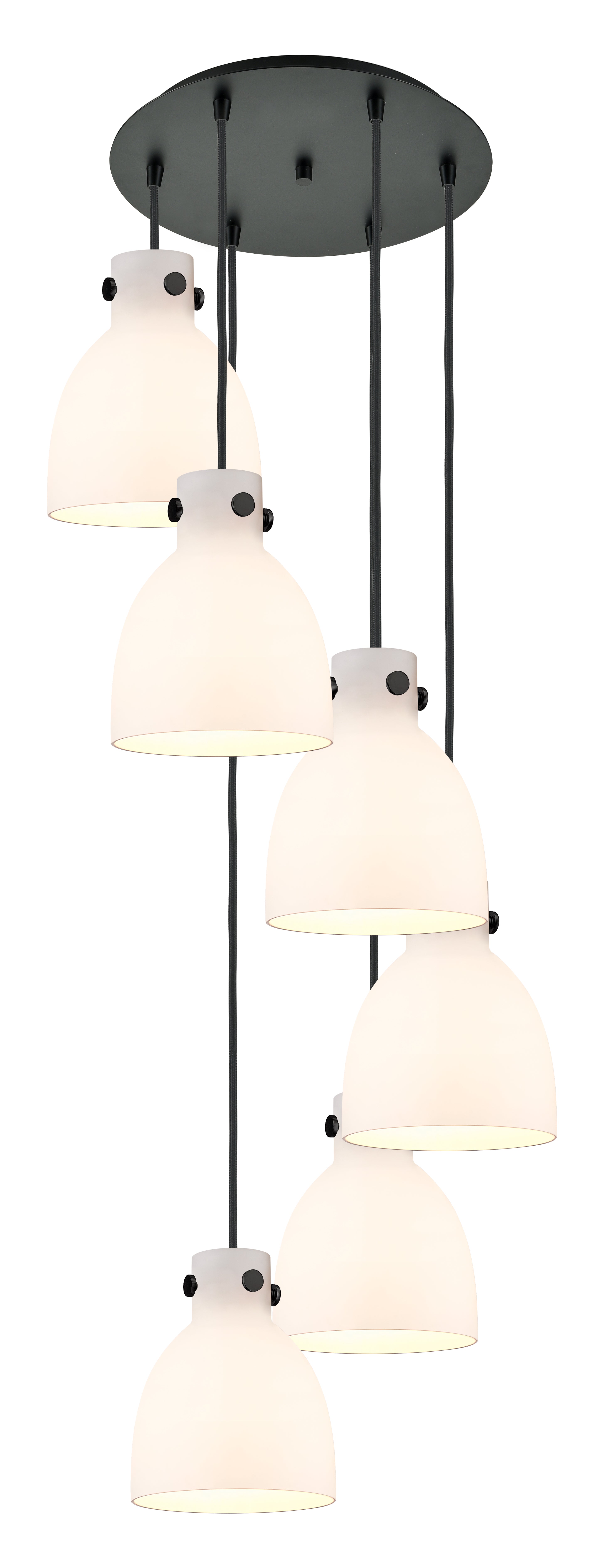 Downtown Urban Multi Pendant Brushed Brass
