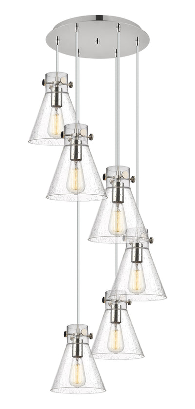 Downtown Urban Multi Pendant Brass Finish