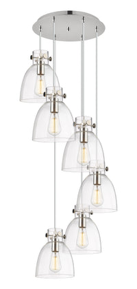 Downtown Urban Multi Pendant Brushed Brass