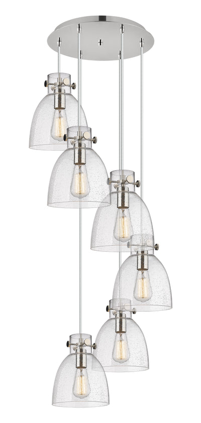 Downtown Urban Multi Pendant Brushed Brass