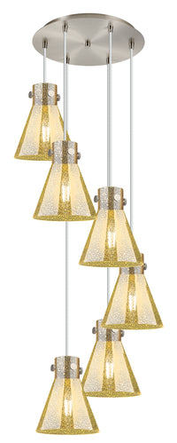 Downtown Urban Multi Pendant Brass Finish
