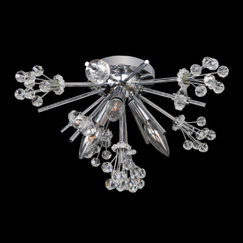 13'' Constellation 3 Light Chrome Wall Sconce