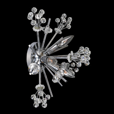 13'' Constellation 3 Light Chrome Wall Sconce