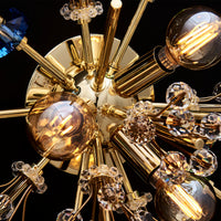 13'' Constellation Colorata 3 Light 18k Gold Wall Sconce