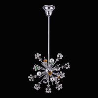 13'' Constellation Colorata 6 Light Chrome Pendant
