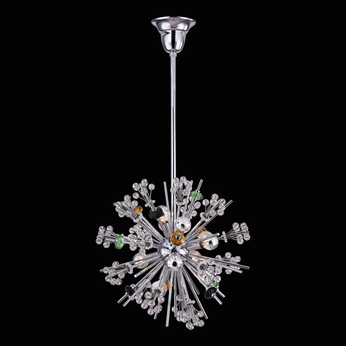 19'' Constellation Colorata 10 Light Chrome Pendant