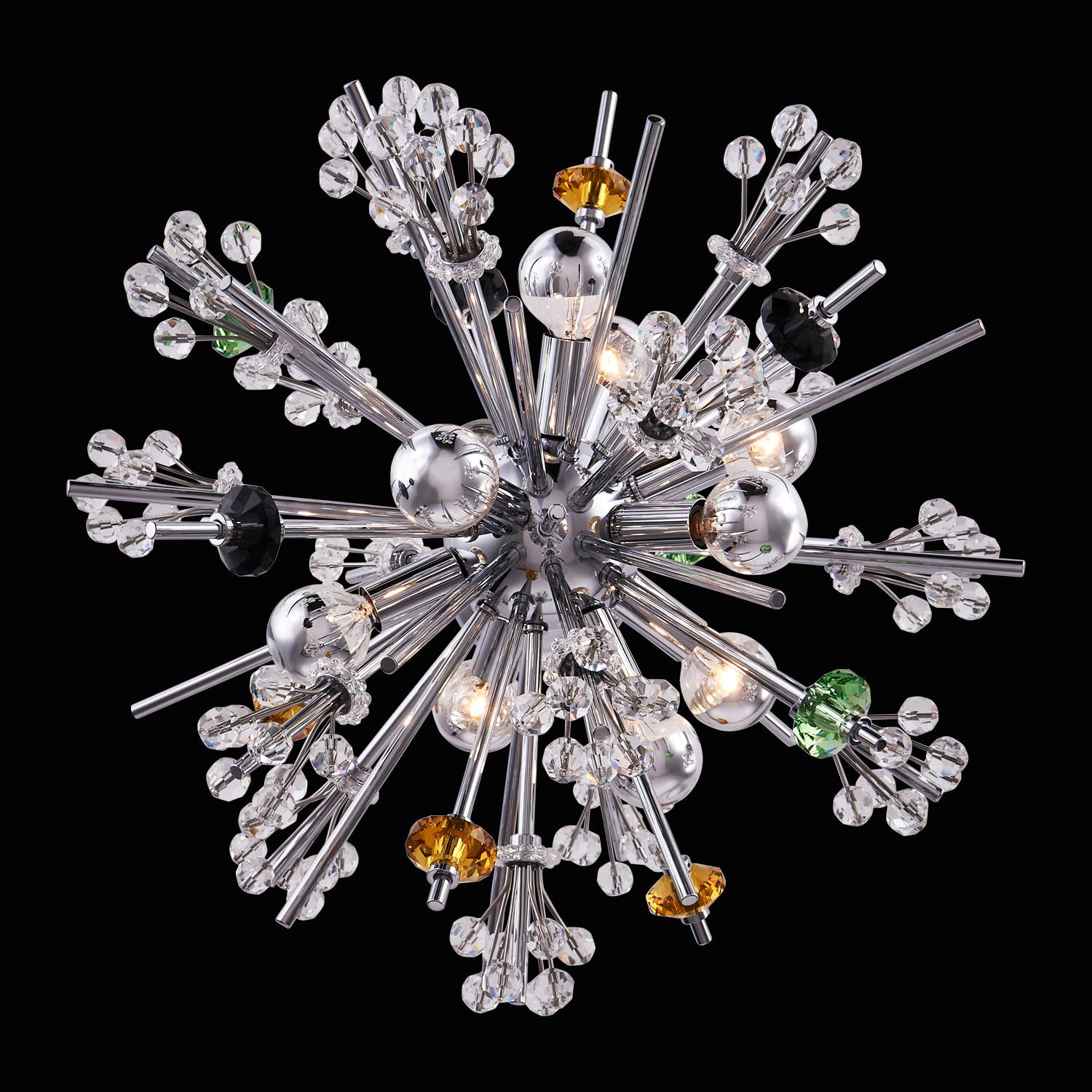 19'' Constellation Colorata 10 Light Chrome Pendant