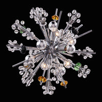 19'' Constellation Colorata 10 Light Chrome Pendant