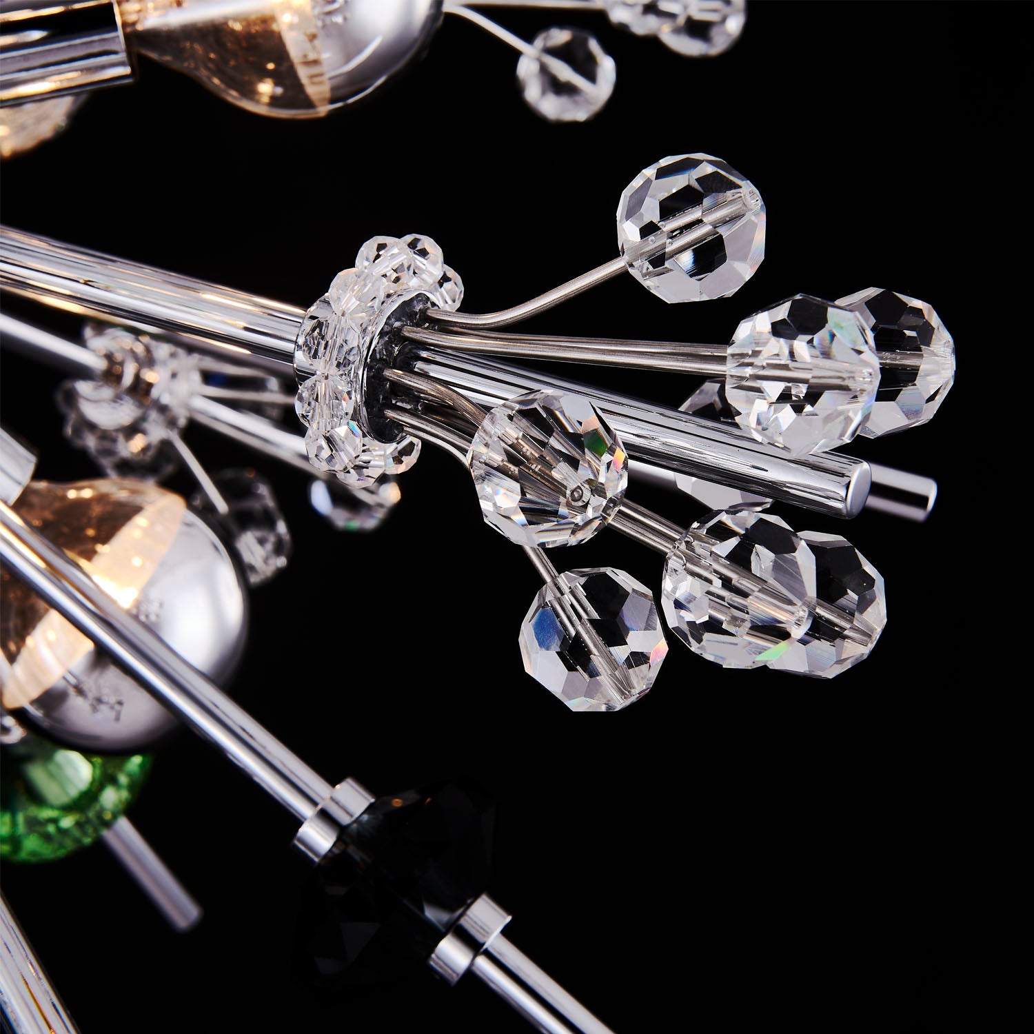 19'' Constellation Colorata 10 Light Chrome Pendant