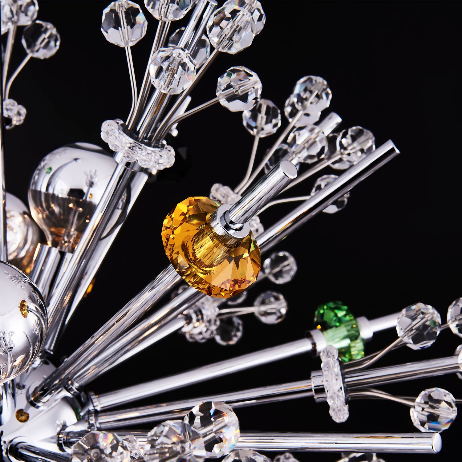 19'' Constellation Colorata 10 Light Chrome Pendant