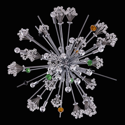 27'' Constellation Colorata 30 Light Chrome Chandelier